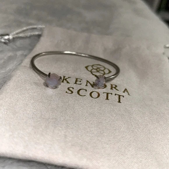 Kendra Scott Silver Gem Cuff - Picture 5 of 6